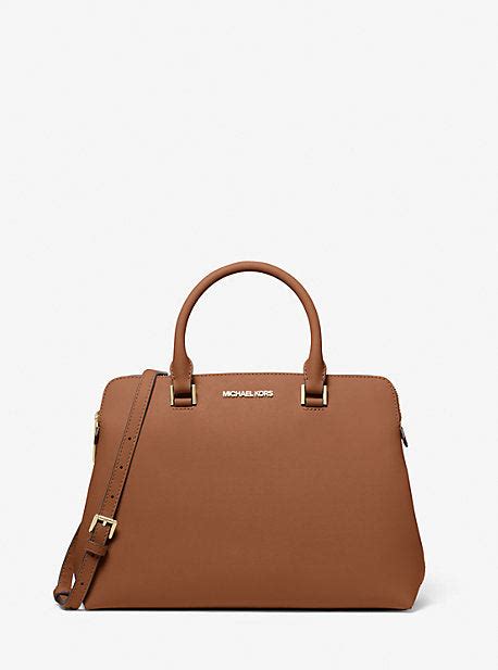 michael kors idina medium leather satchel|michael kors ladies satchels.